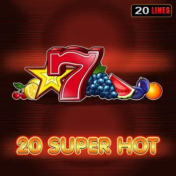 Official Slots logo: 20 Super Hot by Amusnet Interactive at Lemon Casino