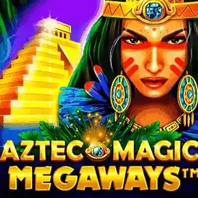 Aztec Magic Megaways logo – Megaways by BGAMING at Lemon Casino