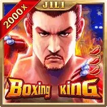 Boxing King logo by Jili Games at Lemon Casino