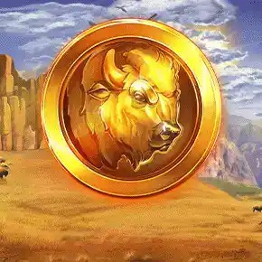 Buffalo Mania Megaways slot icon by Red Tiger Gaming, available at Lemon Casino