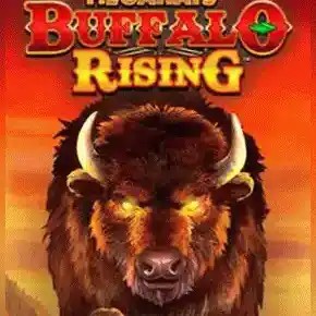 Buffalo Rising Megaways All Action slot logo by Blueprint Gaming at Lemon Casino