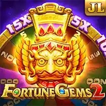 Fortune Gems 2 slot logo by Jili Games at Lemon Casino