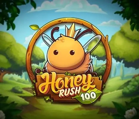 Honey Rush 100 casino game by Play'n GO – featured logo at Lemon Casino