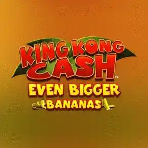 King Kong Cash Even Bigger Bananas Megaways online game logo by Blueprint Gaming on lemonkasyno-pl.pl