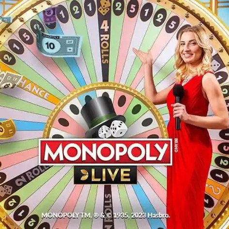 Monopoly Live logo by Evolution Lemon Casino