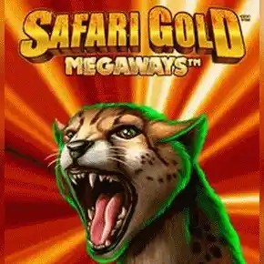 Safari Gold Megaways game by Blueprint Gaming – logo hosted on Lemon Casino