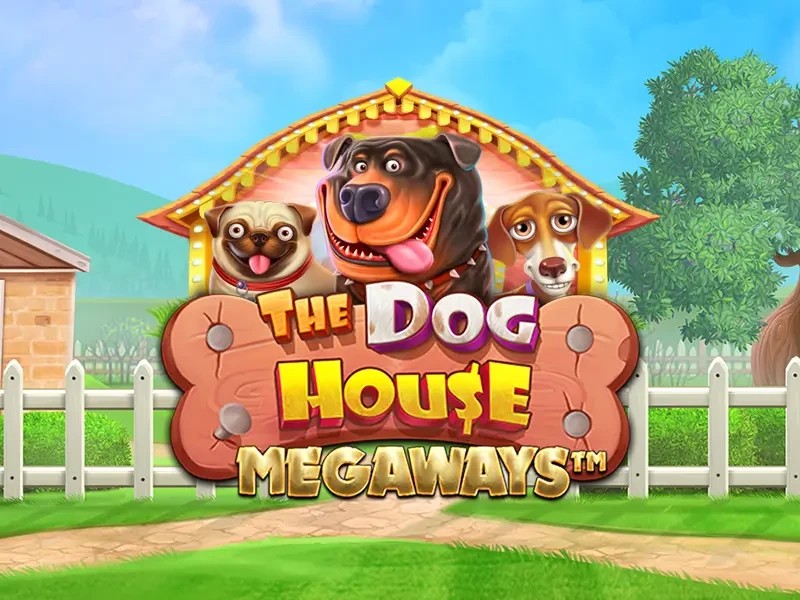 Official Slots logo: The Dog House Megaways by Pragmatic Play at Lemon Casino